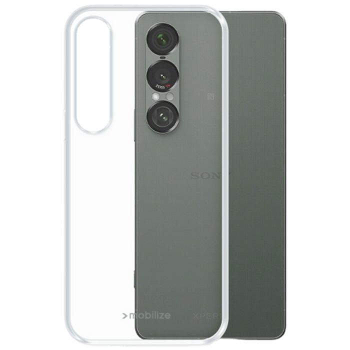 Mobilize Mobilize Gelly Case Clear TPU Back Cover voor Sony Xperia 1 VII / 1 II