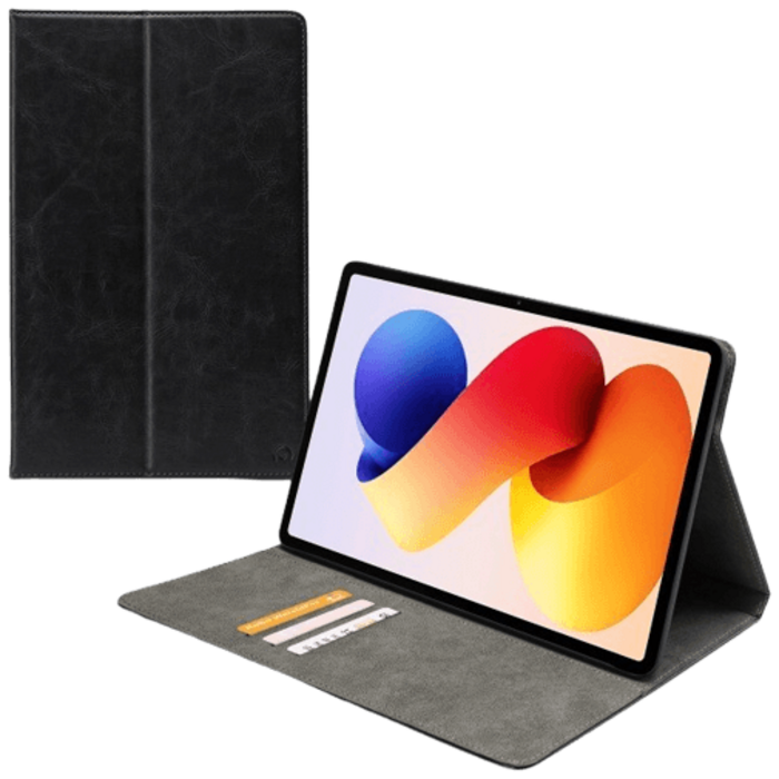 Mobilize Mobilize Premium Folio PU-Leer Book Case voor Xiaomi Redmi Pad 2 Pro - Zwart