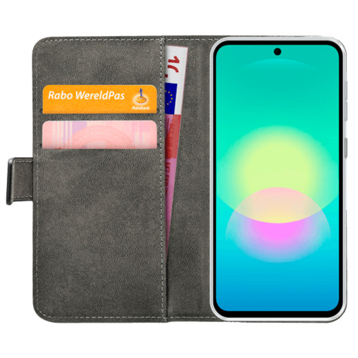 Mobilize Mobilize Classic Gelly Wallet Book Case voor Samsung Galaxy A27 5G - Zwart