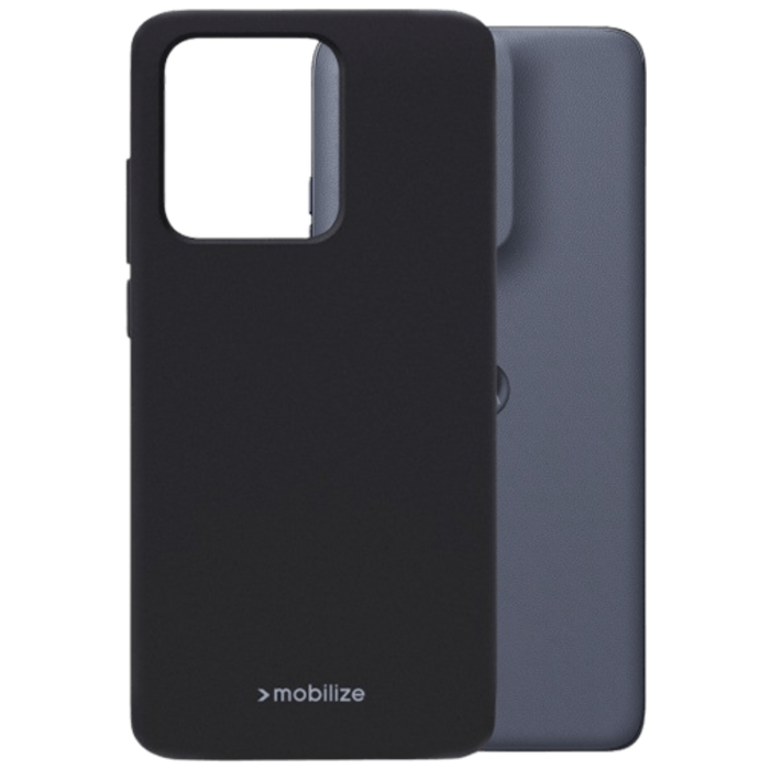 Mobilize Mobilize TPU Back Cover Motorola Edge 60 Neo Hoesje - Mat Zwart