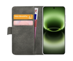 Mobilize Mobilize Classic Gelly Wallet Book Case voor vivo X300 Ultra - Zwart