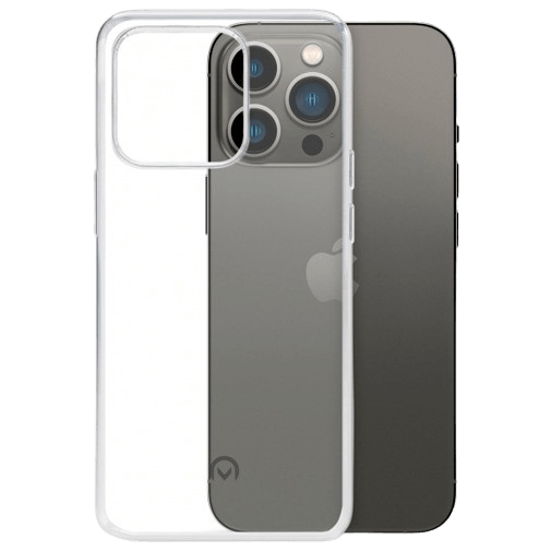 Mobilize Mobilize Gelly Case TPU Back Cover iPhone 13 Pro Transparant