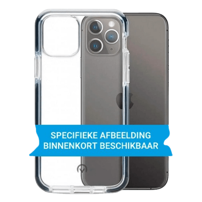 Mobilize Mobilize Shatterproof TPU Back Cover voor Apple iPhone 12 Mini - Transparant/Zwart