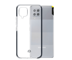 Mobilize Mobilize Shatterproof Back Cover Samsung Galaxy A42 5G - Transparant / Zwart