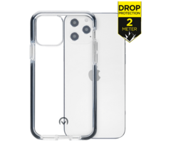 Mobilize Mobilize Shatterproof TPU Back Cover iPhone 12 Pro Max - Transparant/Zwart