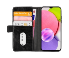Mobilize Mobilize Elite Gelly Wallet Book Case Samsung Galaxy A03s - Zwart
