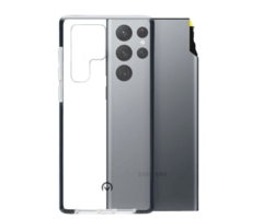 Mobilize Mobilize Shatterproof TPU Back Cover Samsung Galaxy S22 Ultra (5G) - Zwart/Transparant