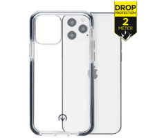 Mobilize Mobilize Shatterproof Dual-Layer Back Cover iPhone 12 / 12 Pro - Transparant/Zwart