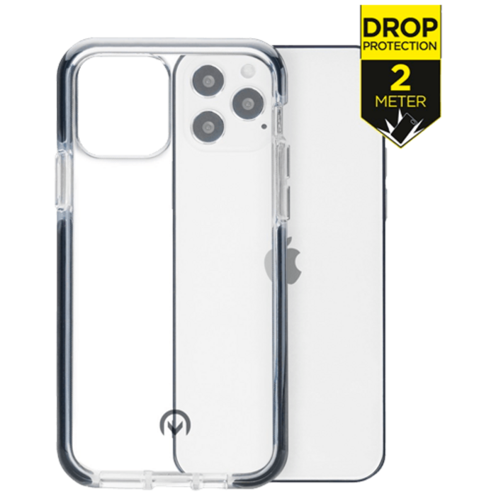 Mobilize Mobilize Shatterproof Dual-Layer Hoesje iPhone 12 / 12 Pro - Transparant/Zwart