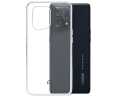 Mobilize Mobilize Gelly Case Clear TPU Back Cover Oppo Find X5 5G - Transparant