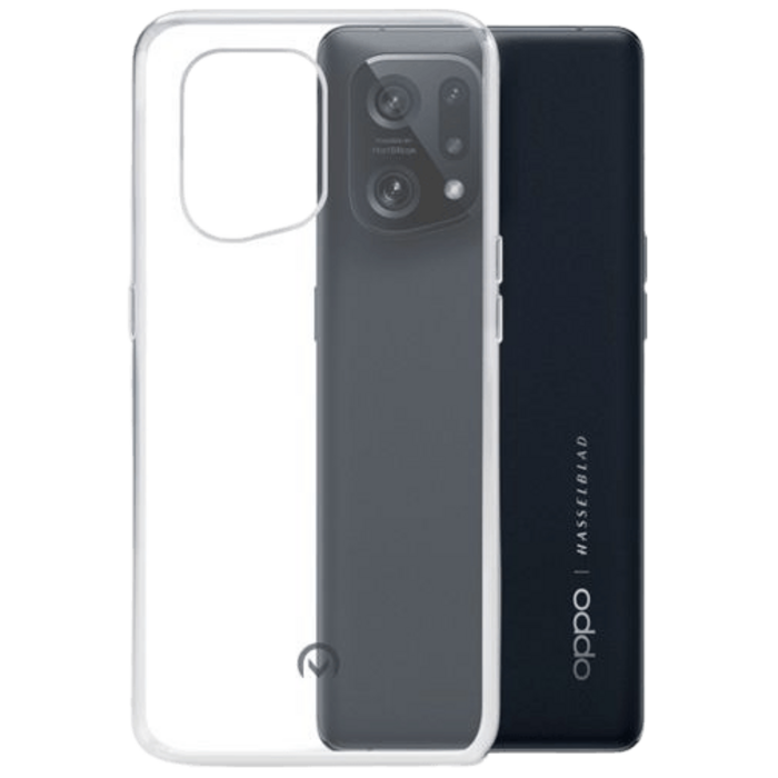 Mobilize Mobilize Gelly Case Clear TPU Back Cover Oppo Find X5 5G - Transparant