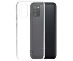 Mobilize Mobilize Flexibele TPU Back Cover voor Samsung Galaxy A03s - Zwart