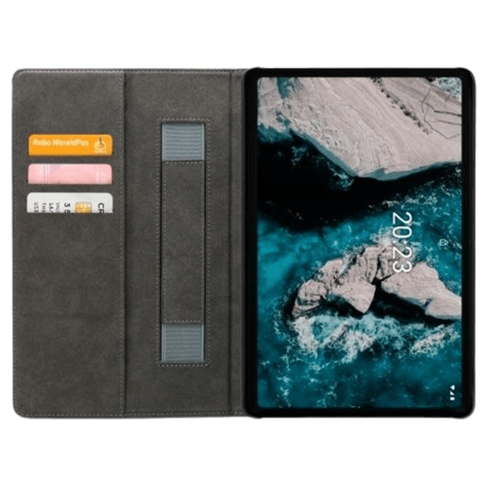 Mobilize Mobilize Premium Folio Case voor Nokia T20 10.4 - Zwart