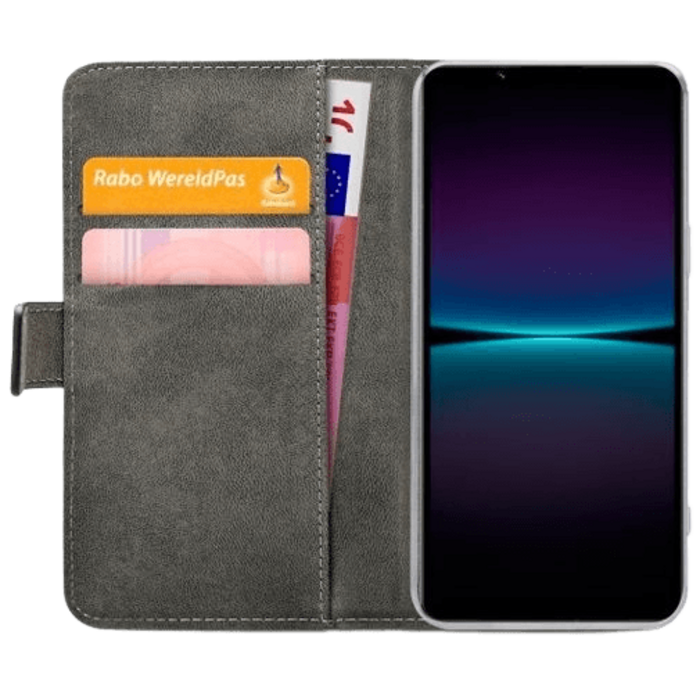 Mobilize Mobilize Classic Gelly Wallet Book Case Sony Xperia 1 IV - PU-Lederen Hoesje - Zwart