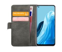 Mobilize Mobilize PU-Leren Book Case Zwart voor Oppo Reno7/Reno8 Lite 5G