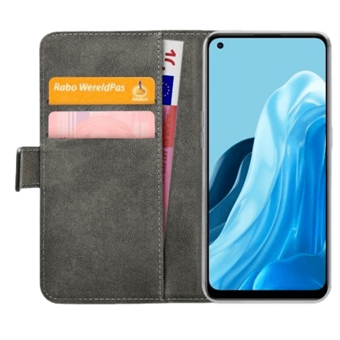 Mobilize Mobilize PU-Leren Book Case Zwart voor Oppo Reno7/Reno8 Lite 5G