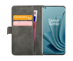 Mobilize Mobilize PU-Leren Book Case voor OnePlus 10 Pro - Zwart