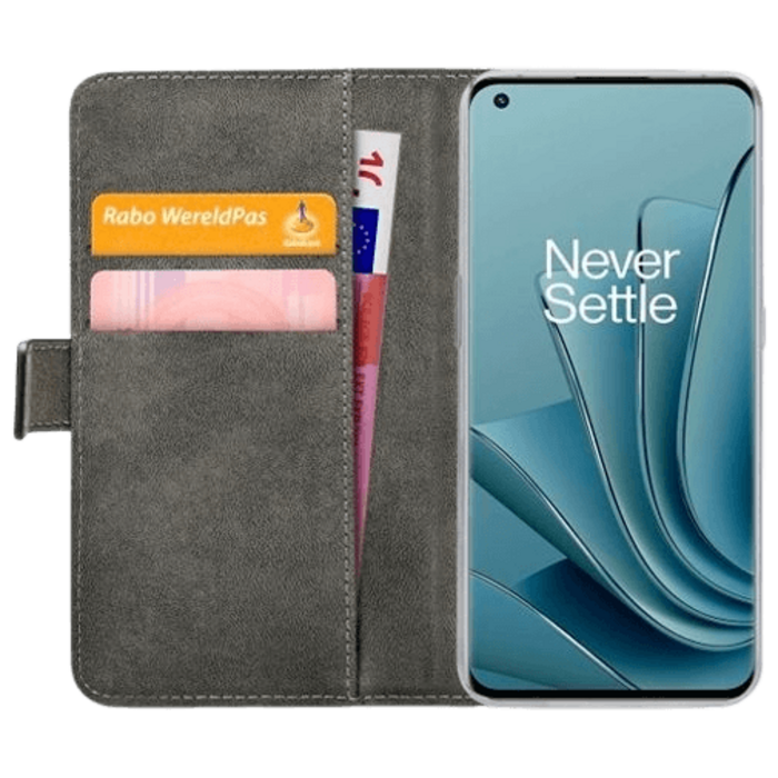 Mobilize Mobilize PU-Leren Book Case voor OnePlus 10 Pro - Zwart