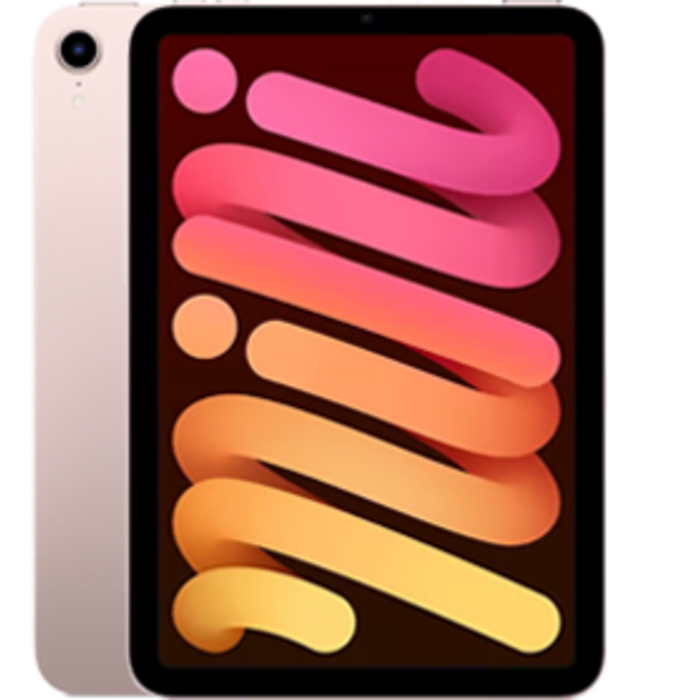 Refurbished Apple Refurbished Apple iPad Mini 6 64GB Roze Wifi Only (Zo Goed Als Nieu) - Zo goed als nieuw