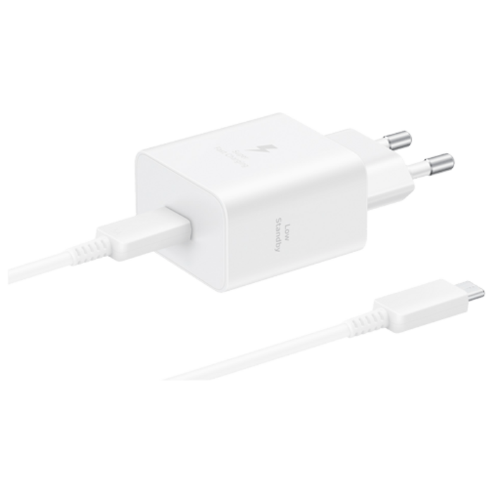 Samsung Samsung 45W USB-C Snellader + USB-C Kabel 1,8m Wit
