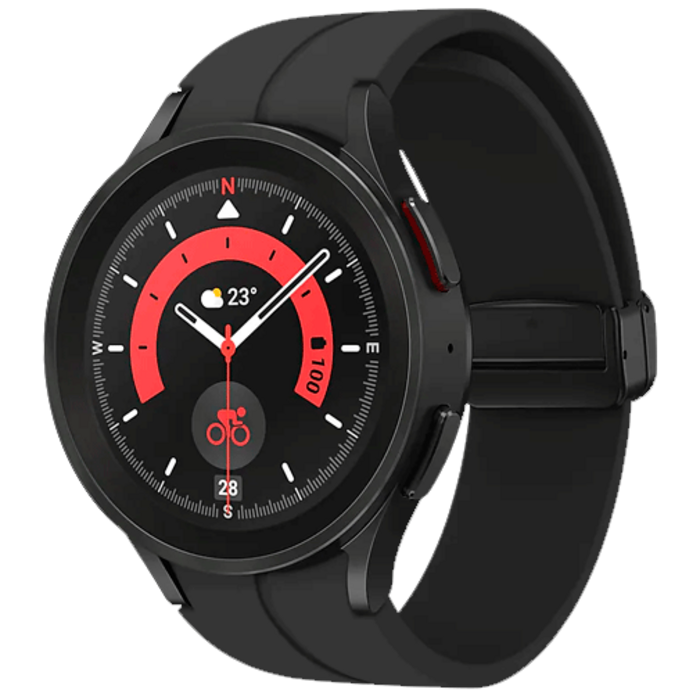Samsung Samsung Galaxy Watch 5 Pro 4G LTE Smartwatch - 45mm Titanium Zwart