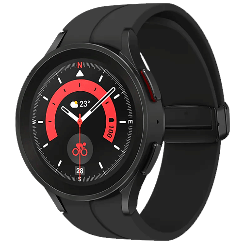 Samsung Samsung Galaxy Watch 5 Pro 4G LTE Smartwatch - 45mm Titanium Zwart