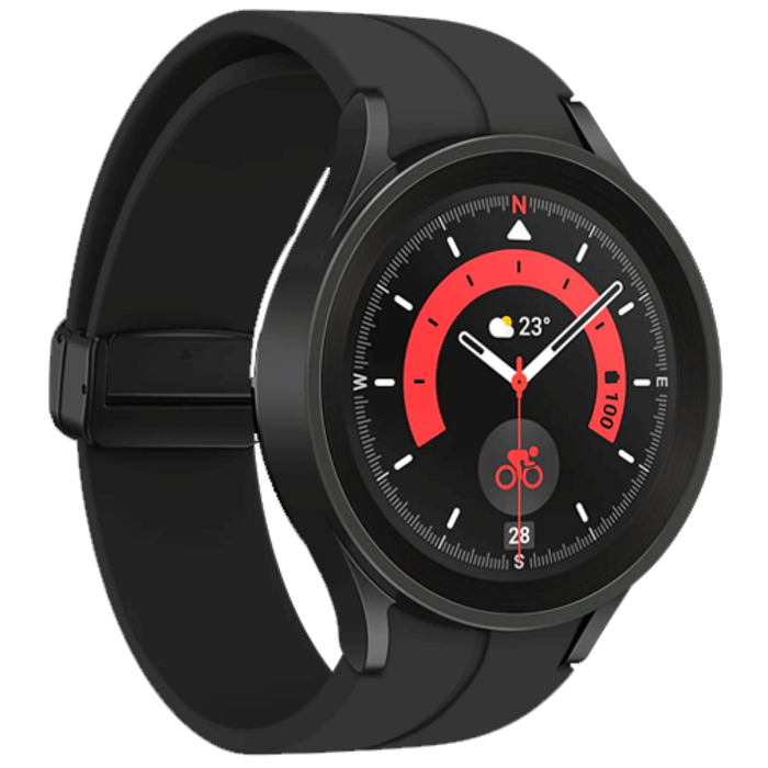 Samsung Samsung Galaxy Watch 5 Pro 4G LTE Smartwatch - 45mm Titanium Zwart