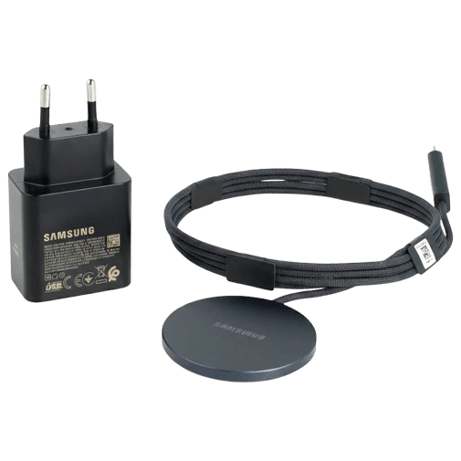 Samsung Samsung EP-P2900 25W Draadloze Snellader + 45W USB-C Snellader - Donkergrijs