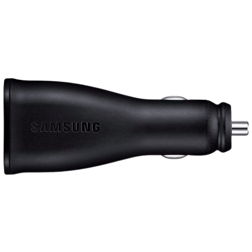 Samsung Samsung EP-LN920 Dual USB Snelle Autolader met USB-C-kabel - Zwart