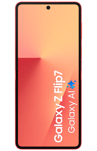 Samsung Samsung Galaxy Z Flip 7 512GB Rood - Zakelijke Opvouwbare 5G Smartphone