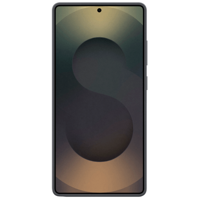 Samsung Samsung Siliconen Back Cover Zwart Samsung Galaxy S25 Ultra