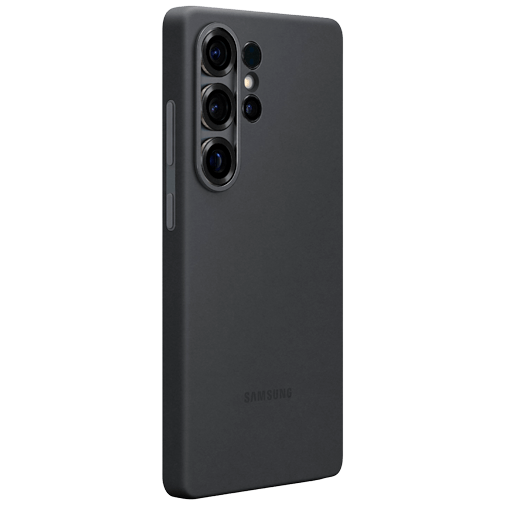 Samsung Samsung Siliconen Back Cover Zwart voor Galaxy S25 Ultra