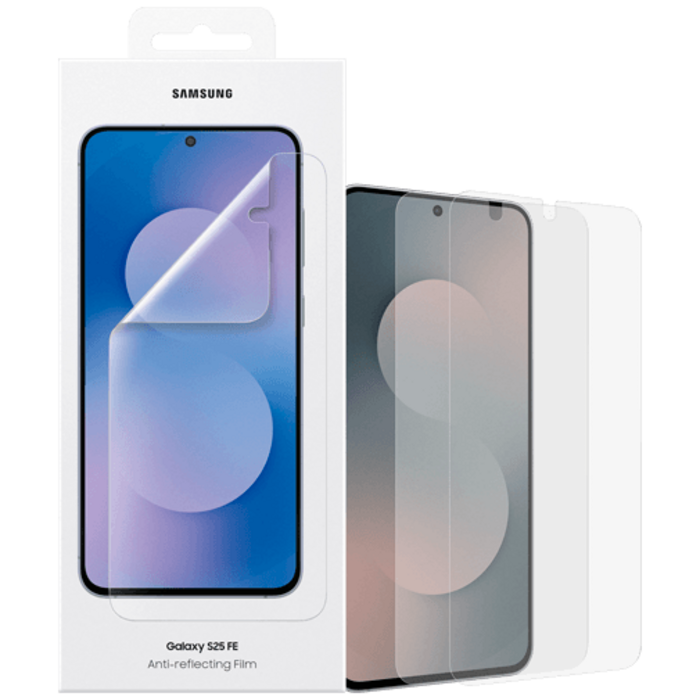 Samsung Samsung Plastic Clear Screenprotector Samsung Galaxy S25 FE 2-Pack
