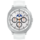 Samsung Galaxy Watch 8 Classic 46mm Smartwatch - Zilver (Witte Band)