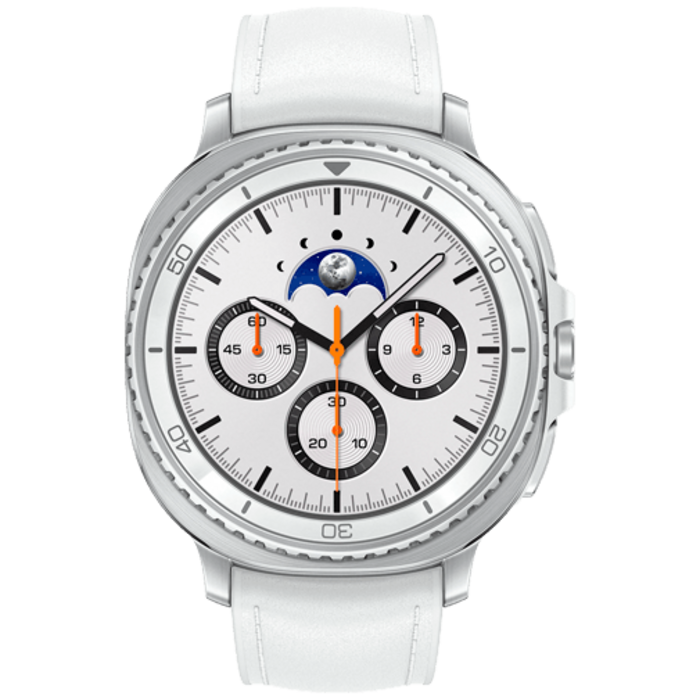 Samsung Samsung Galaxy Watch 8 Classic 46mm Smartwatch - Zilver (Witte Band)