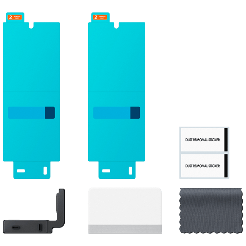 Samsung Samsung Clear Screenprotector Galaxy Z Fold 6 (2-Pack) - EF-UF956CTEGWW