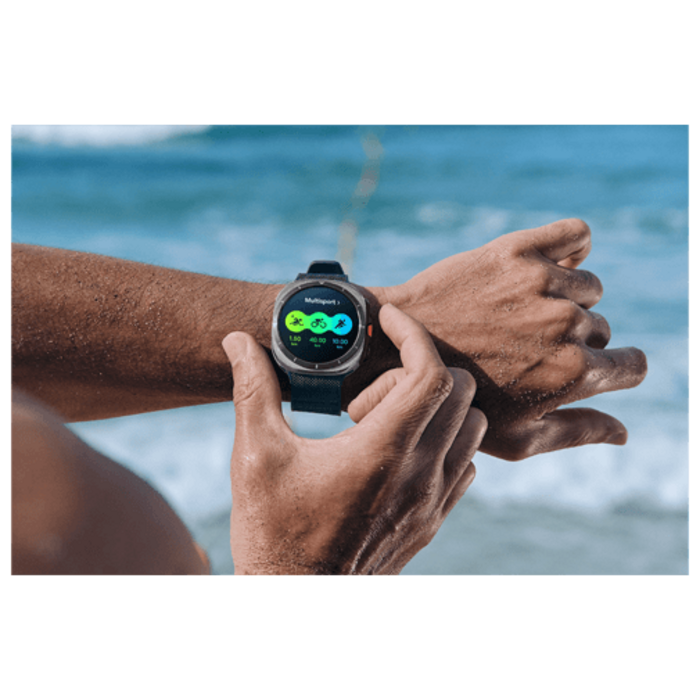 Samsung Samsung Galaxy Watch Ultra 2025 Smartwatch - Titanium Zilver (4G LTE)