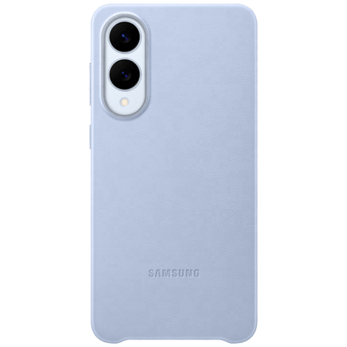 Samsung Samsung Galaxy S25 Edge Kindsuit PU-leer Back Cover Lichtblauw
