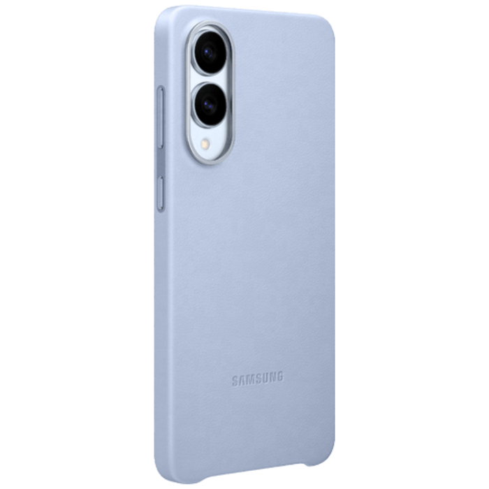 Samsung Samsung Galaxy S25 Edge Kindsuit PU-leer Back Cover Lichtblauw