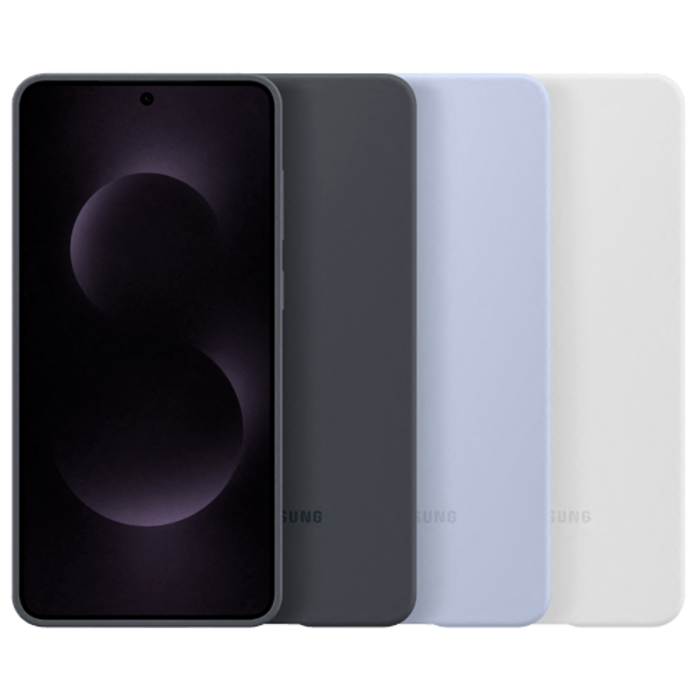 Samsung Samsung Galaxy S25 Edge Siliconen Back Cover Zwart - EF-PS937