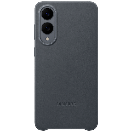 Samsung Samsung Kindsuit PU-leer Back Cover Zwart voor Galaxy S25 Edge