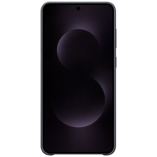 Samsung Samsung Kindsuit PU-leer Back Cover Zwart voor Galaxy S25 Edge