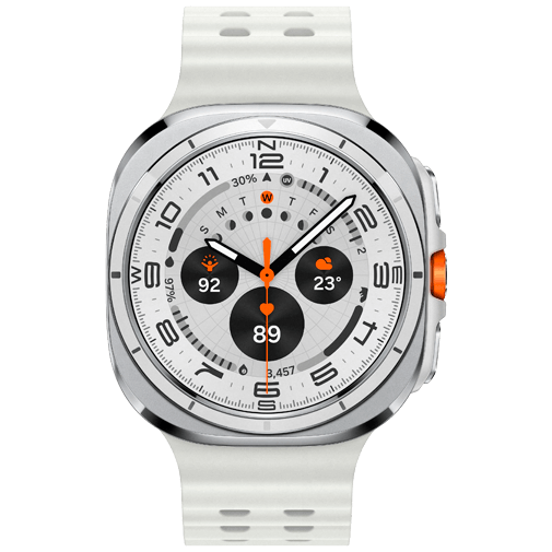 Samsung Samsung Galaxy Watch Ultra 2025 Smartwatch - Titanium Wit (4G LTE, 47mm)