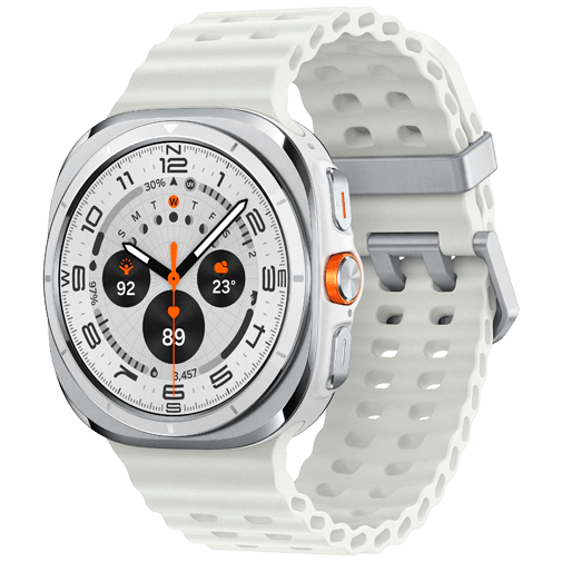 Samsung Samsung Galaxy Watch Ultra 2025 Smartwatch - Titanium Wit (4G LTE, 47mm)