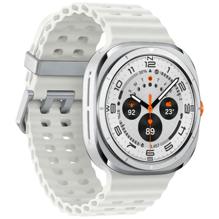 Samsung Samsung Galaxy Watch Ultra 2025 Smartwatch - Titanium Wit (4G LTE, 47mm)