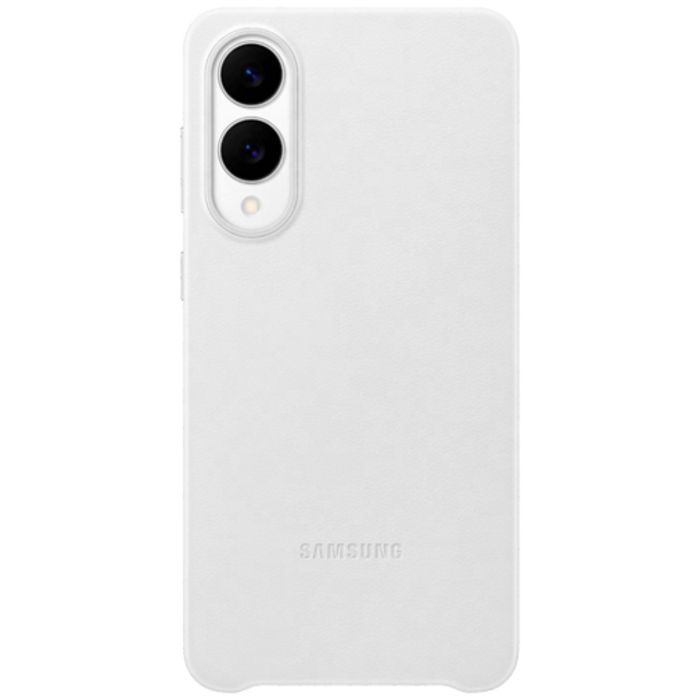 Samsung Samsung Kindsuit PU-leer Back Cover Grijs Samsung Galaxy S25 Edge