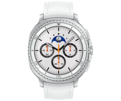 Samsung Samsung Galaxy Watch 8 Classic 4G 46mm - Zilver (Witte Band)