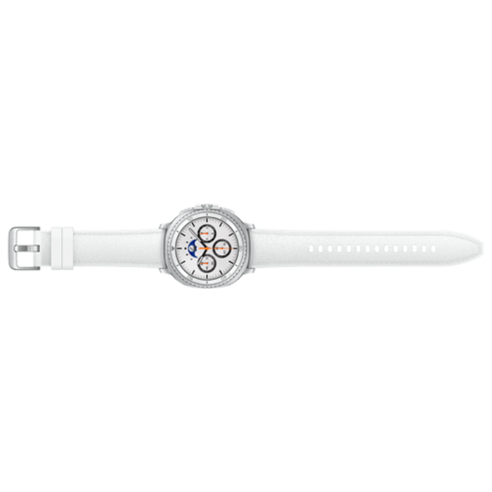 Samsung Samsung Galaxy Watch 8 Classic 4G 46mm - Zilver (Witte Band)
