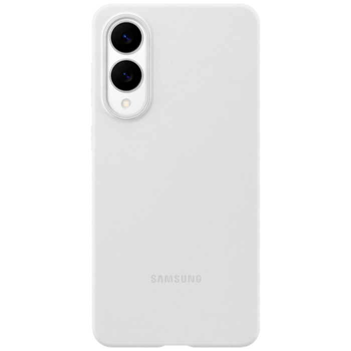 Samsung Samsung Galaxy S25 Edge Siliconen Back Cover - Lichtgrijs