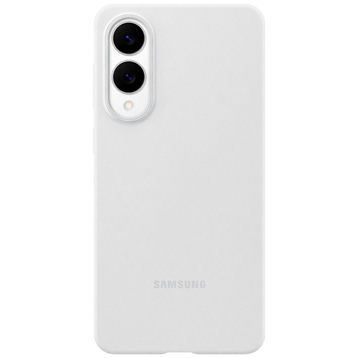 Samsung Samsung Galaxy S25 Edge Siliconen Back Cover - Lichtgrijs